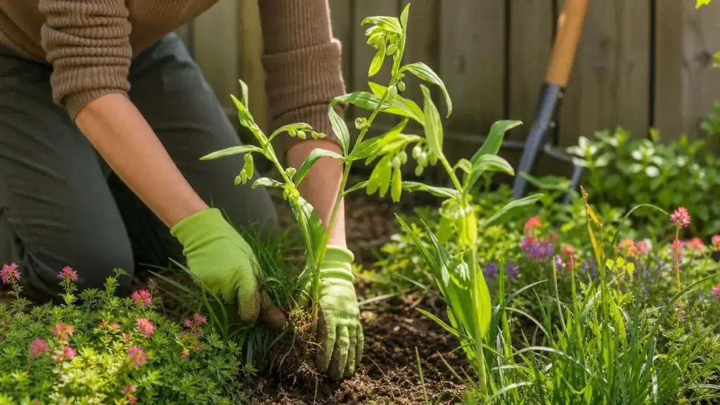 Gras uit het bloembed verwijderen: zo bevrijd je je bloemen van grasonkruid