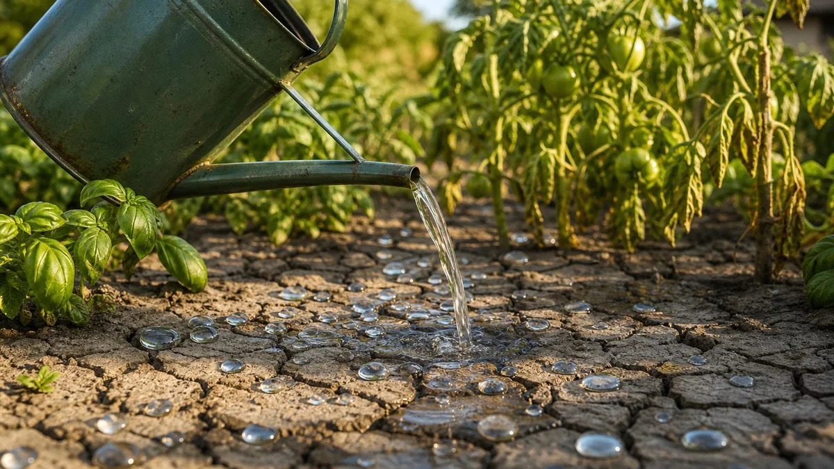 Droge grond stoot water af? 4 trucs tegen hydrofobiteit